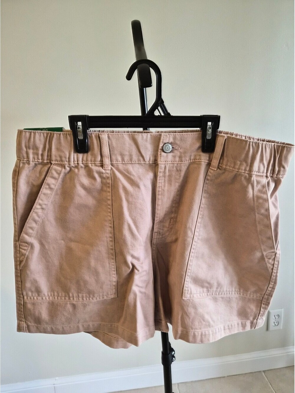GAP Women's Khaki Cotton Shorts XL/TG 0116